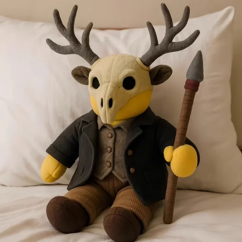 

99 Nights In The Forest Surrounding Toys Elk Monster Doll Plush Toy For Collector Enthusiasts Boy Gift Doll