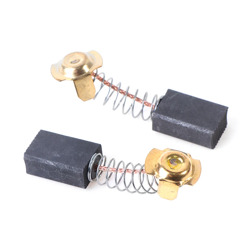 2pcs Mini Stone Machine Replacement Cutting Machine Carbon Brush 7*11*16mm