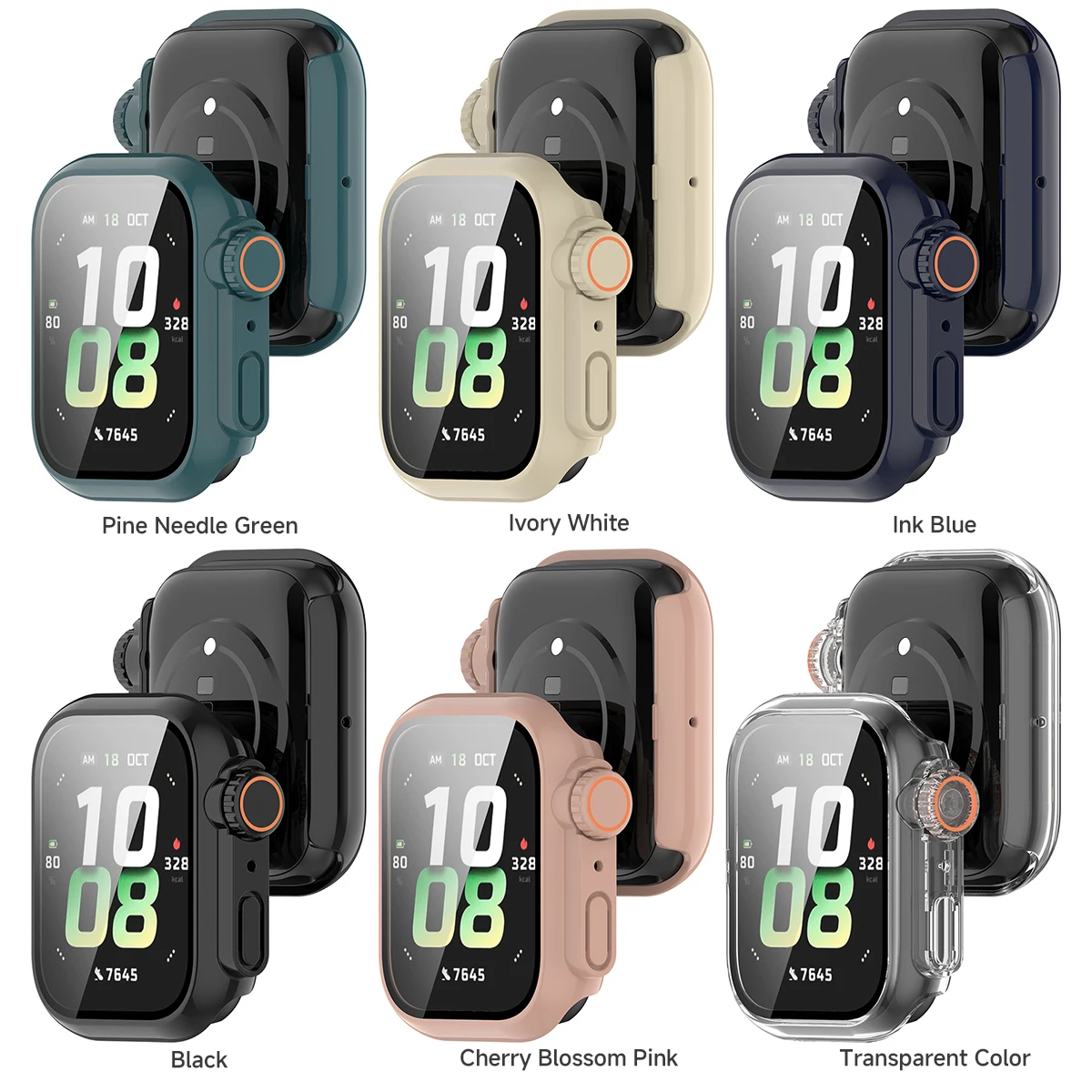 ПК + закаленное стекло, чехол для изменения секунд для Honor Watch 5, ремешок для умных часов, бампер, защитная пленка для экрана для Honor Watch5