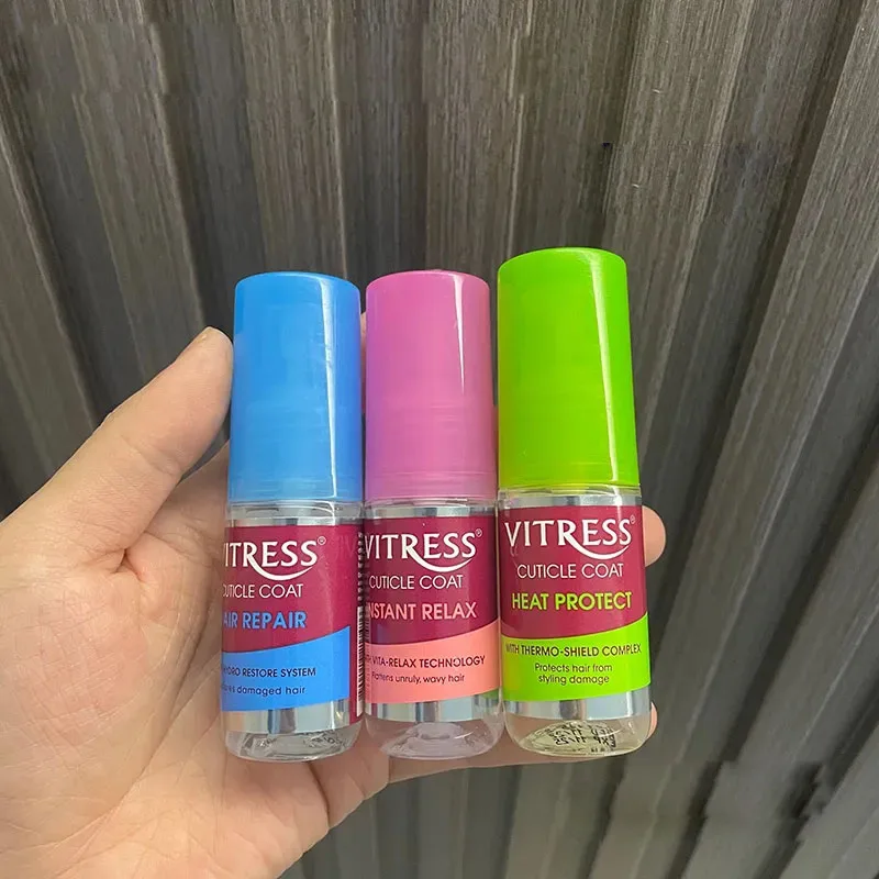 Philippine Vitress Cuticle Coat Classic Nourishes Repairs Dry For Extra Shiny, Smooth, Frizz Control, Silky Hair Styling 1Bottle