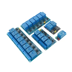 5V 12V 24V Relay Module With Optocoupler Relay Output 1 2 4 6 8 16Way Relay Module For  Automation Equipment Control