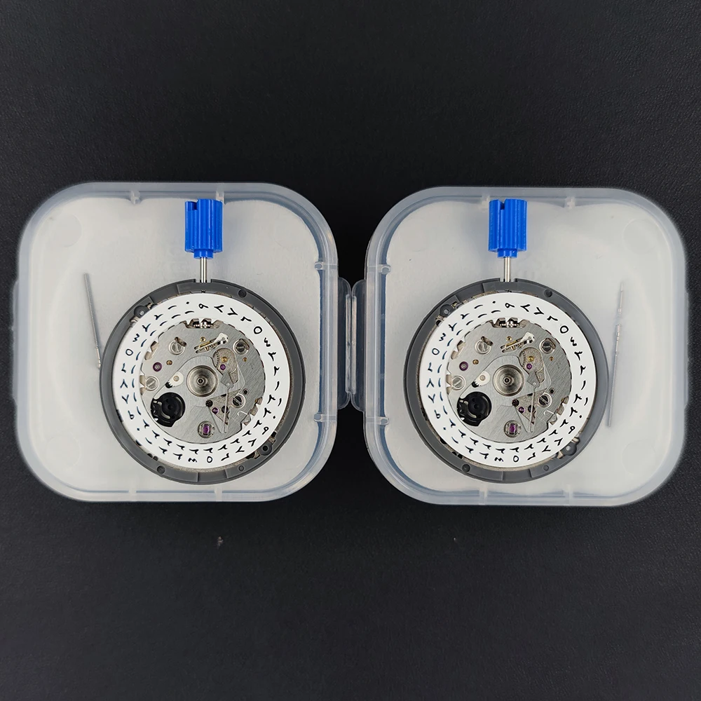 Genuine Japan NH35 Movement White Arabic Datewheel Version High Accuracy 24 Jewels Modification Watch Mechanism NH35A 4R35