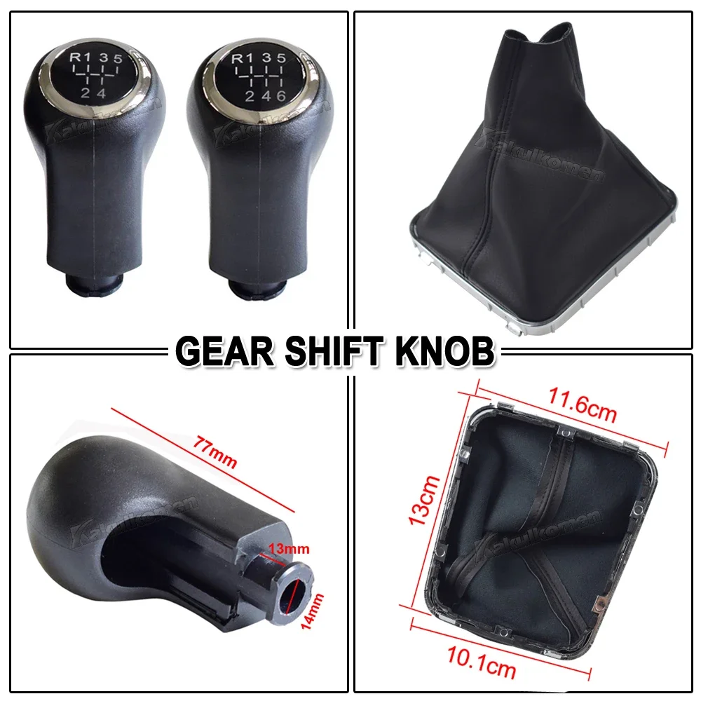 

Ручная 5 6-скоростная автомобильная ручка переключения передач с кожаным чехлом для OPEL VAUXHALL Zafira B 2005 2006 2007 2008 2009-2014, автомобильные аксессуары