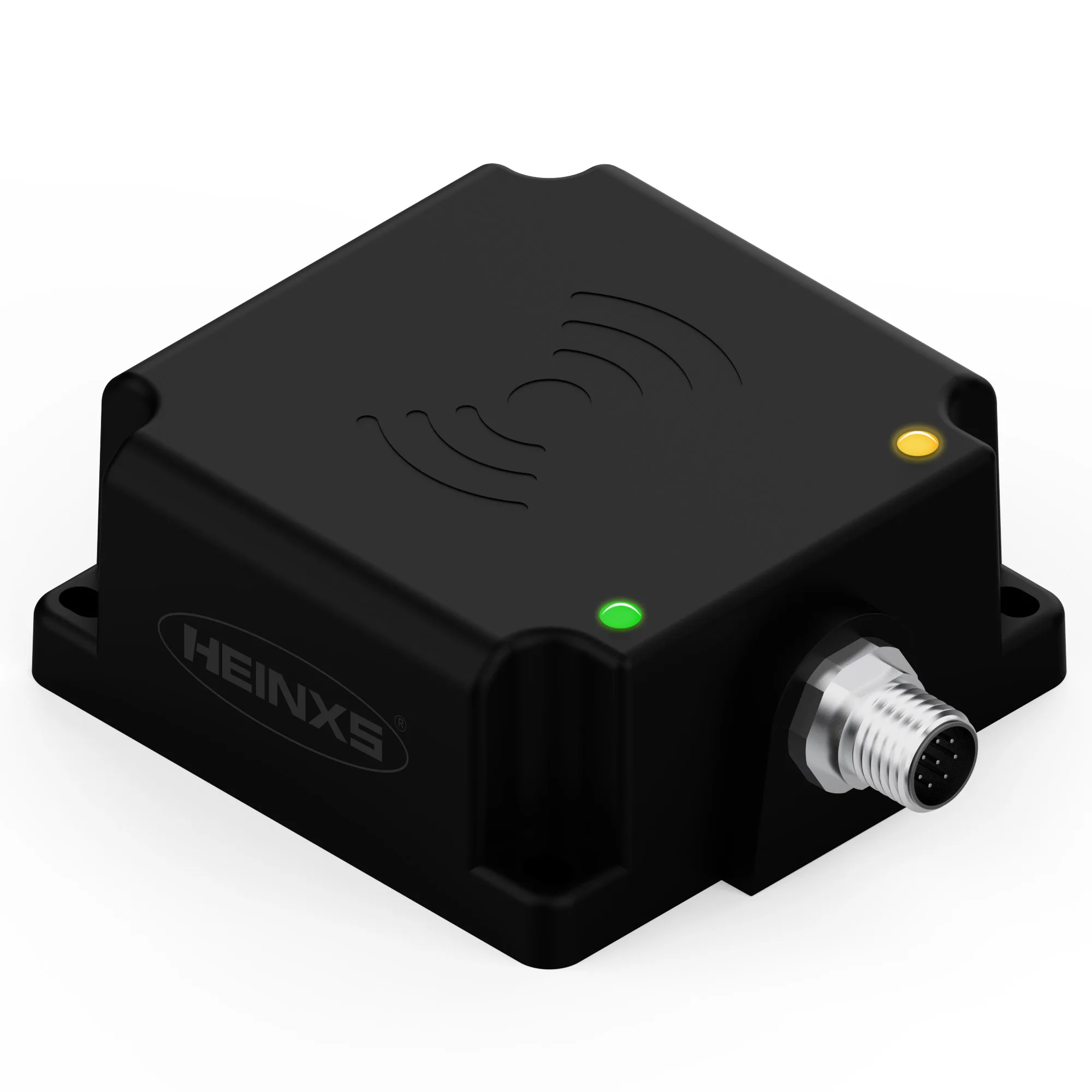 HEINXS HRF2-E06 High-frequency RFID Reader PNP/NPN Output DC24V ABS + Stainless Steel Bracket Mount Industrial Automation