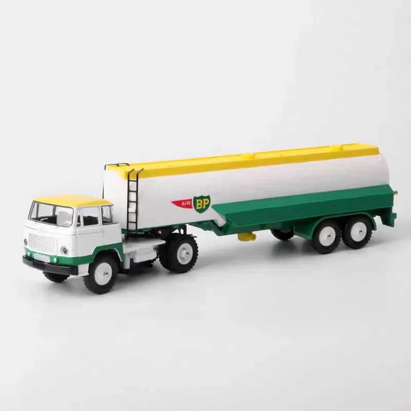 

Diecast NOREV 1/43 Scale Tanker Unic Semi Remorque Bp Alloy Car Model Collectible Toy Gift Souvenir Display Ornament