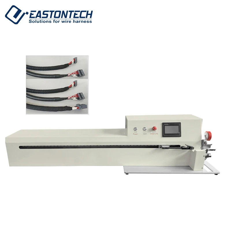 Wire Harness Automatic EW-1865 4Traction Tape Wrapping Winding Machine High-definition Touch Screen 3-40mm Applicable Wire