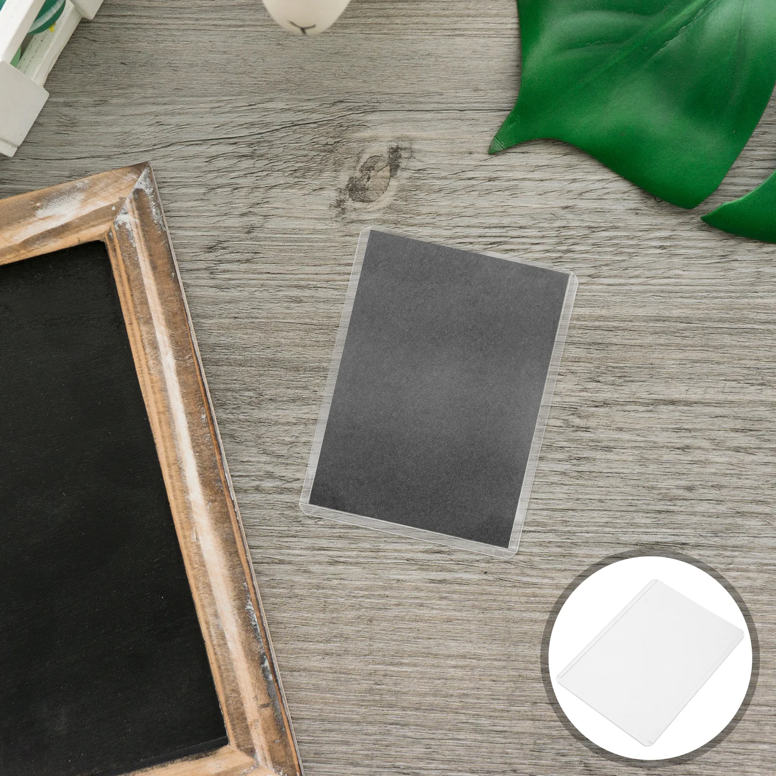 

25pcs Pvc Id Holder Business Card Sleeve Clear Badge Protector Work Student Office School Exhibition Waterproof