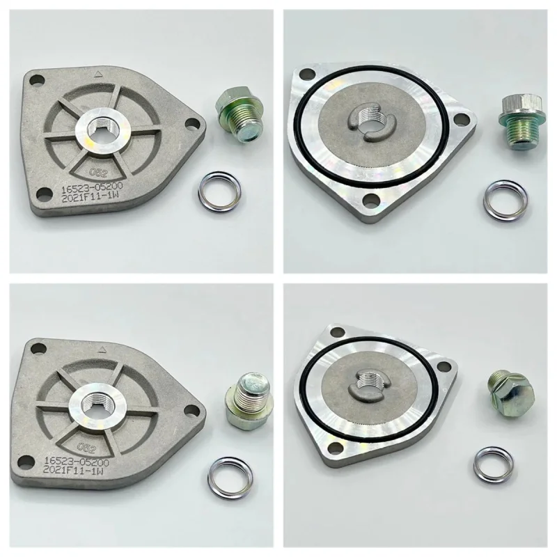 Motorcycle Engine Oil floor drain leak thread plate cover For Suzuki Haojue GN 125cc GN GS EN 125 GN125 EN125-2A fuel cover spar