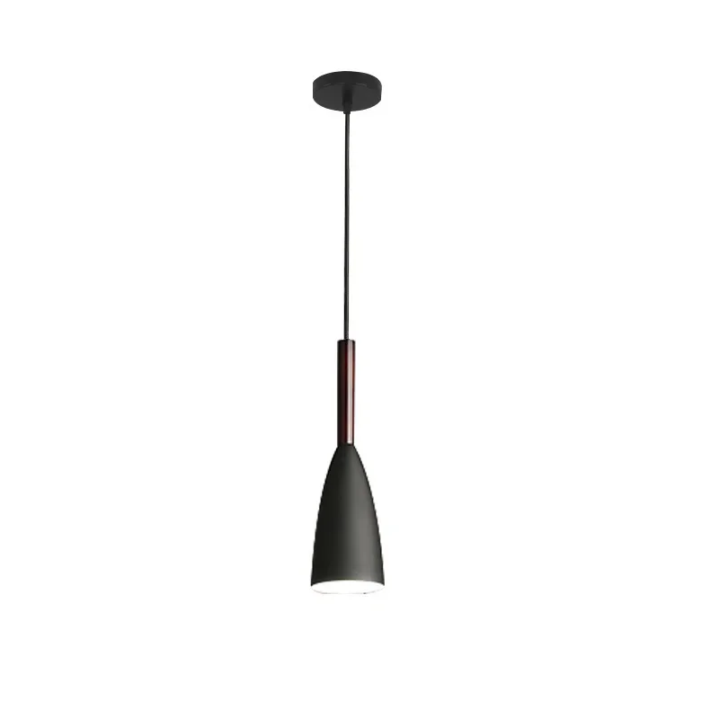 

Nordic restaurant macaron single-head chandelier led simple creative bedside lamp personalized living room