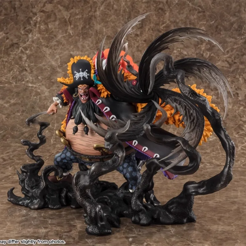 

One Piece Figuarts ZERO Super Fierce Battle Blackbeard Darkwater Wanshiwu Анимация Периферийные устройства Модный орнамент Модель Подарок