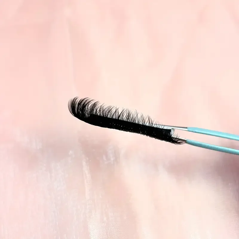 3 Pairs 15mm Mega Volume Russian Strip Lashes False Eyelashes Thick Wispy Natural Lashes Dramatic lashes Extension With Tweezer