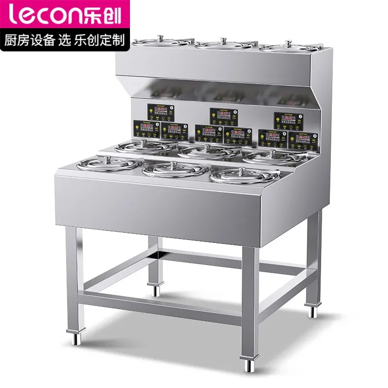 

3-18 Automatic rice cooker Commercial electric two-head four-head six-head eight-head intelligent pot stove