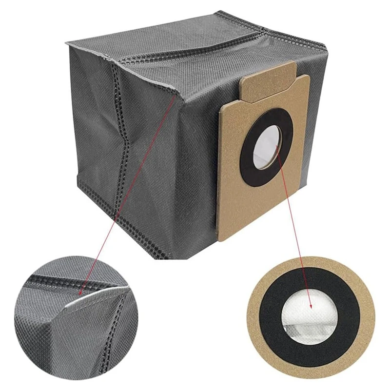 AB43-Набор аксессуаров для робота-пылесоса Eufy X10 Pro Omni, основная щетка, фильтры, боковые щетки, тряпки для швабры, мешки для пыли