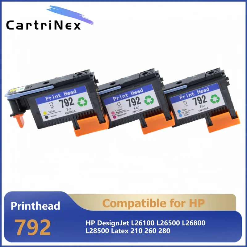 

Печатающая головка для HP 792 CN702A CN703A CN704A Печатающая головка для HP792 DesignJet L26100 L26500 L26800 Латексная головка принтера 210 260 280