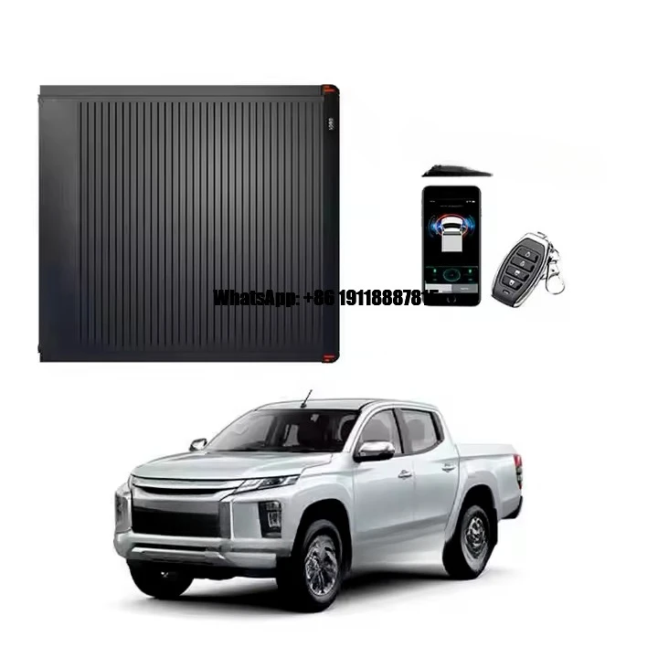 

DirtyTruck Electric Retractable Tonneau Cover for Mitsubishi Triton Pickup Truck Bed Locking Waterproof Roller Lid