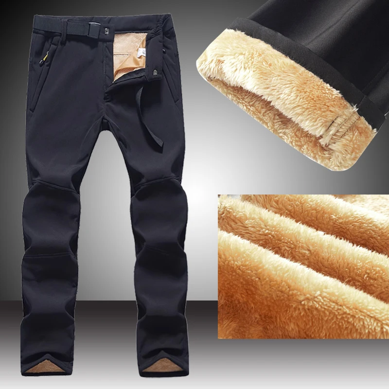 

Winter High Quality Ski Pants for Men Women Outdoor Windproof Waterproof Warm Snow Trousers Outdoor Snowboarding Trekking Pants