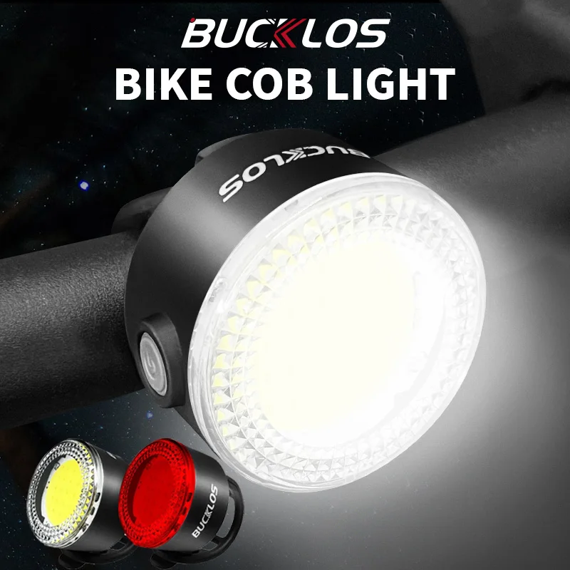 AliExpress BUCKLOS COB Cycling Light Type-C Bicycle Rear Lights USB Rechargeable Mtb Road Bike Taillights Lamp