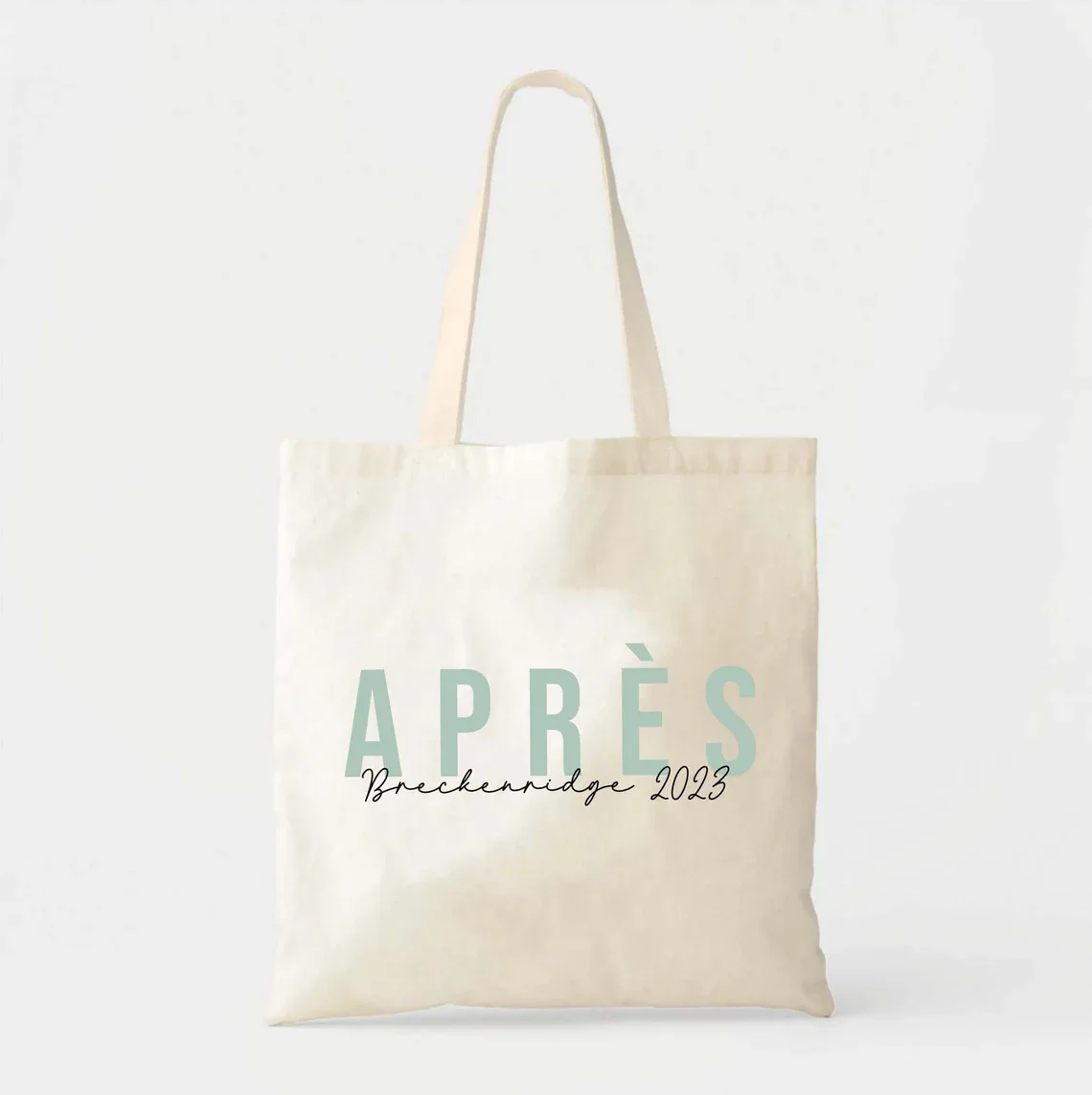 Apres Ski Tote - Mountain Welcome Tote - Altitude Kit - Ski Mountain Favor Bags - Winter Sports - Ski Weekend Gift Bag - Winter