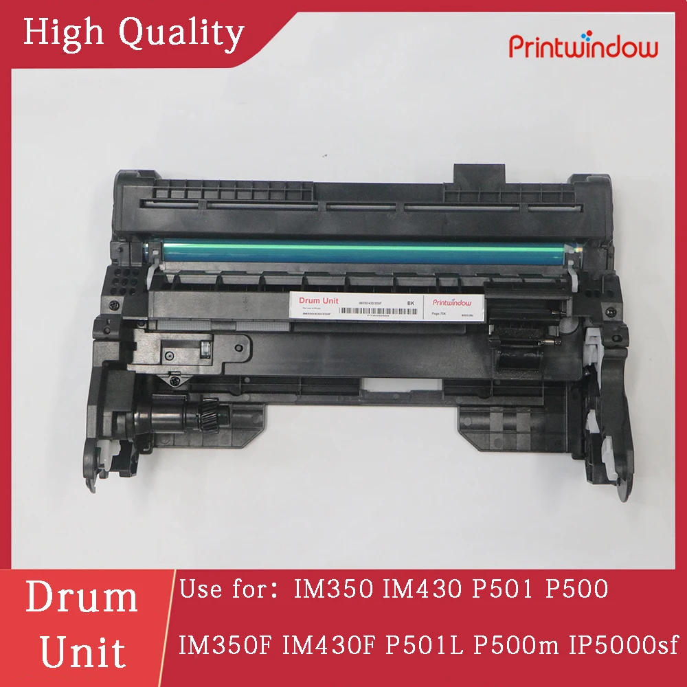Printwindow Genuine Remanufactured Drum Unit for Ricoh IM350 IM430 P501 P500 IM350F IM430F P501L P500m IP5000sf Drum Rack