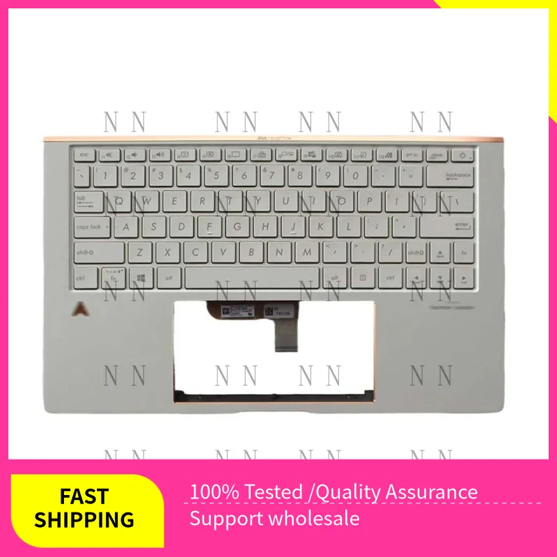 YUZG   Laptop Keyboard for ASU-S ARTON-E UX334F U334U UX334A U3600F White US Backlit