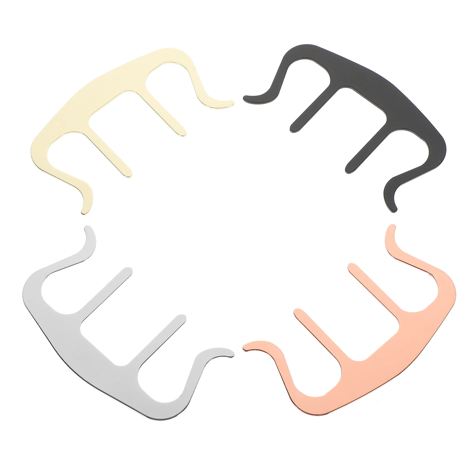 4 قطعة M البيانو الغيتار حامل كتب معدني ورقة كتاب معدنية صفحة البيانو M على شكل ورقة الموسيقى لمشبك صفحة الموسيقى #1