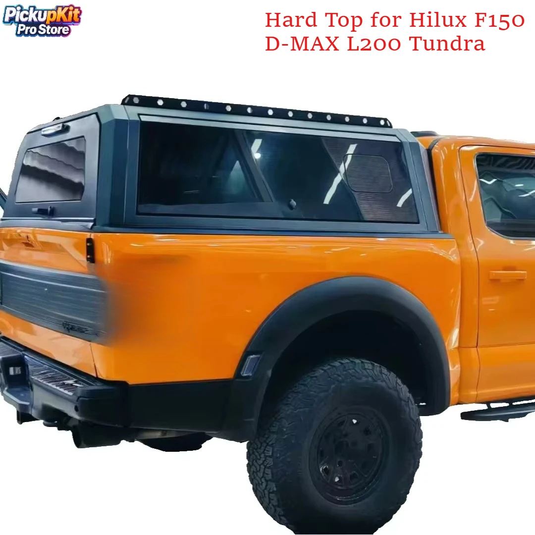 

Overland Camping Aluminum High Roof Pickup Truck Canopy Hardtop for Hilux F150 D-MAX L200 Tundra