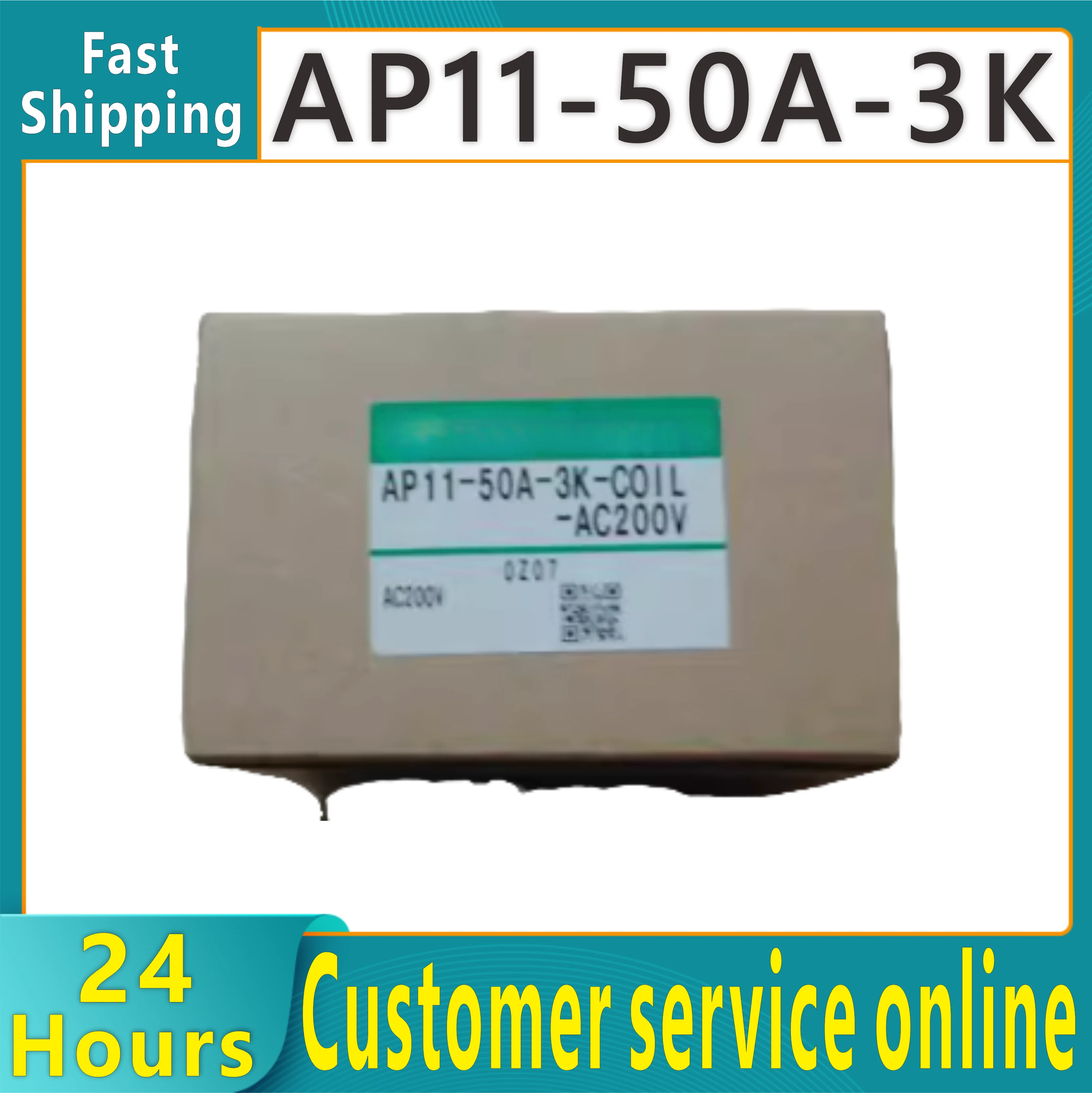 

Совершенно новый оригинальный электромагнитный клапан AP11-50A-3K AC200V