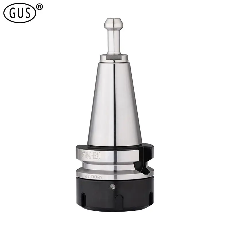 Precision 0.002mm BT30 BT40 Short Holder ER16 ER20 ER25 ER32 ER40 45L Chuck For CNC Machining Center Lathe Spindle Tool Holder