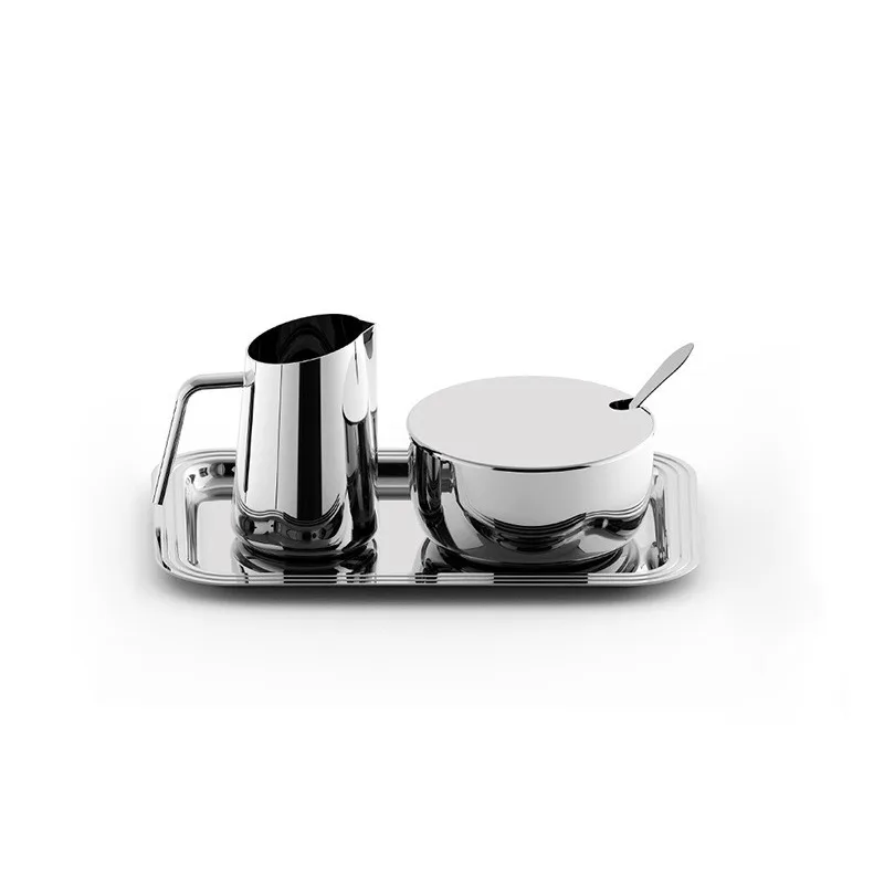 Stainless Steel Milk Jug, Afternoon Tea and Coffee Set with Sugar Bowl, Coffee Extract Measuring Cup Set – Minimum Order: 2 Sets