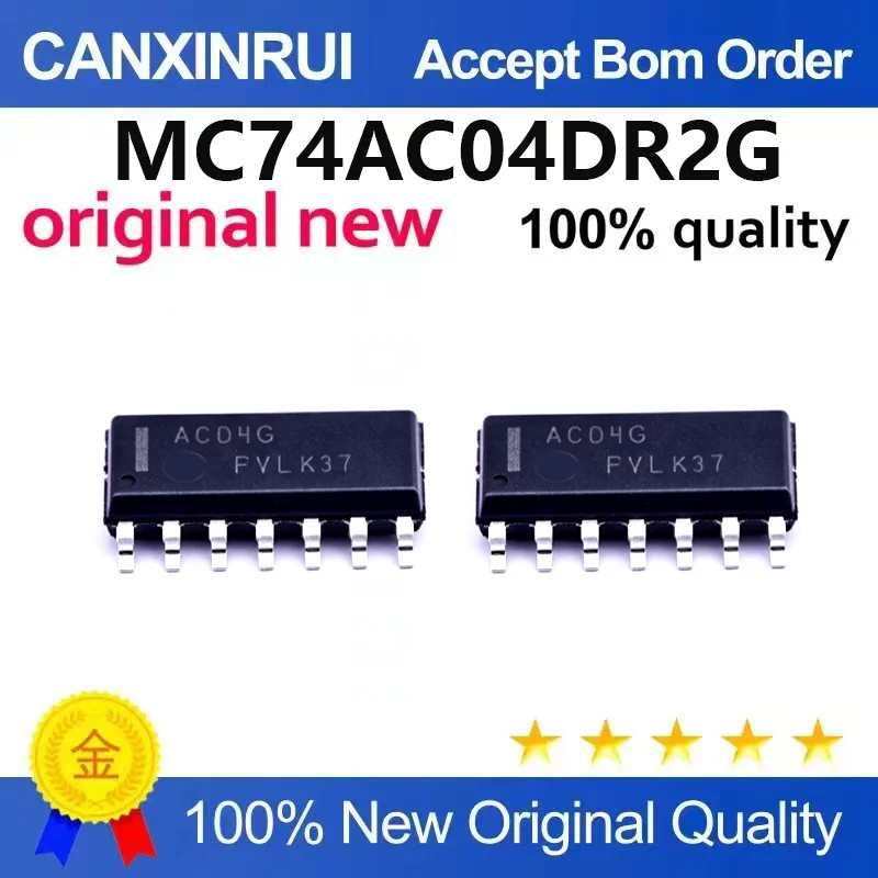 （5pcs-10pcs）Brand new original MC74AC04DR2G inverter - IC-6-channel-14-SOI