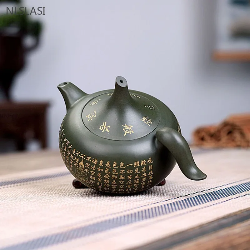 280ml Boutique Yixing Purple Clay Tea Pot Chinese Filter Beauty Teapot Master Handmade Zisha Tea Sets Household Antique Kettle