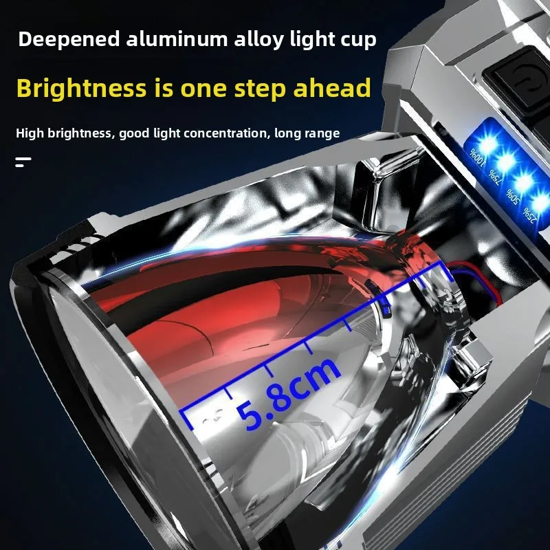 Multi-function Motion Sensor Headlamp Super Bright Long Lasting Power Display Waterproof Outdoor Emergency FishingMineHead Torch