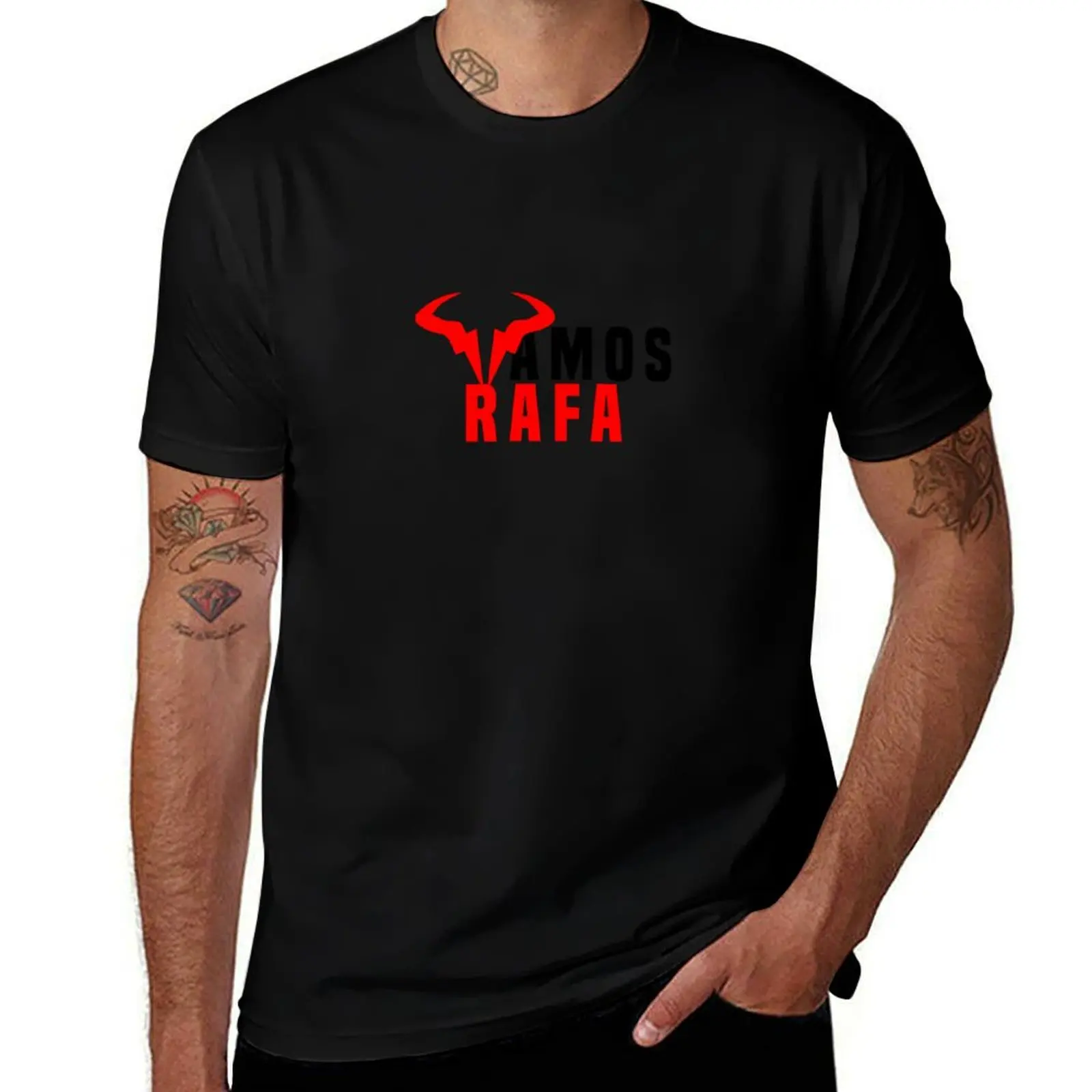 

bull, vamos rafa, vamos, rafael nadal, tennis, rafa, nadal, sport, champion, us open, federer Classi T-Shirt