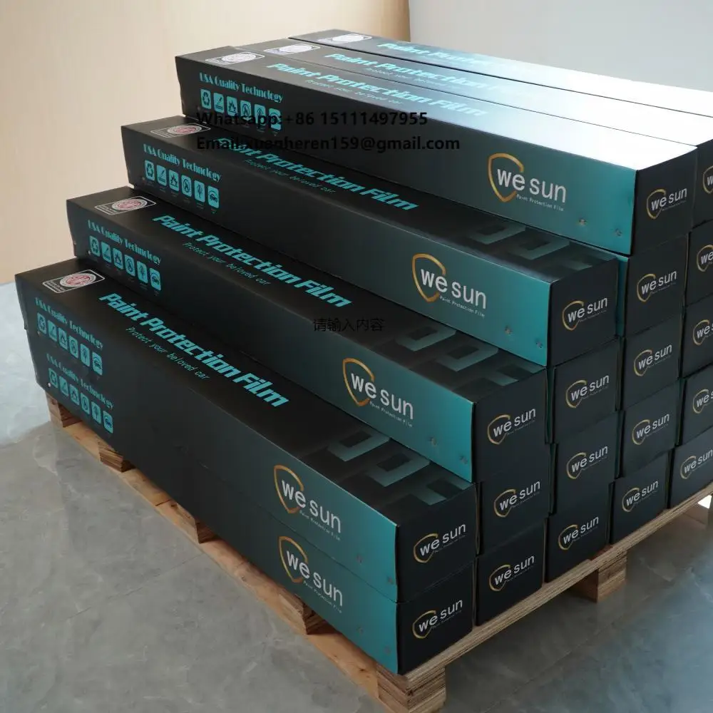 

Factory Wholesale Price 6.5mil-10mil TPU PPF Super Bright and Super Hydrophobic Self Healing Anti Scratch Paint Protection Film