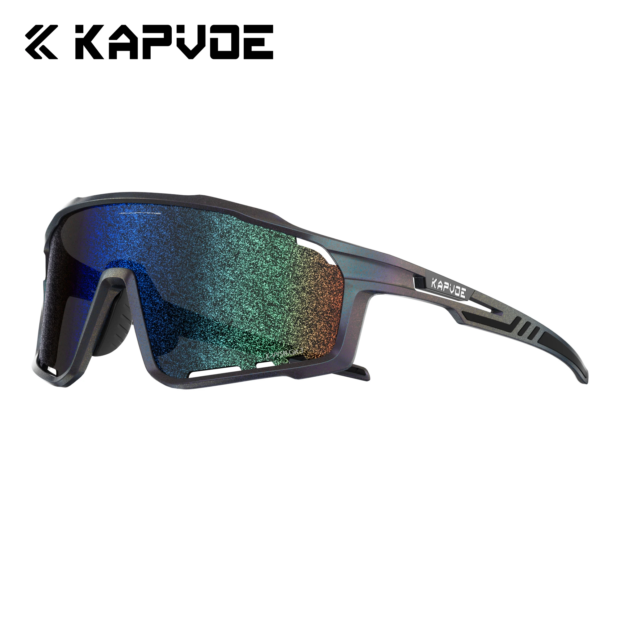 KAPVOE ナノレンズ MTBサイクリングサングラス UV400