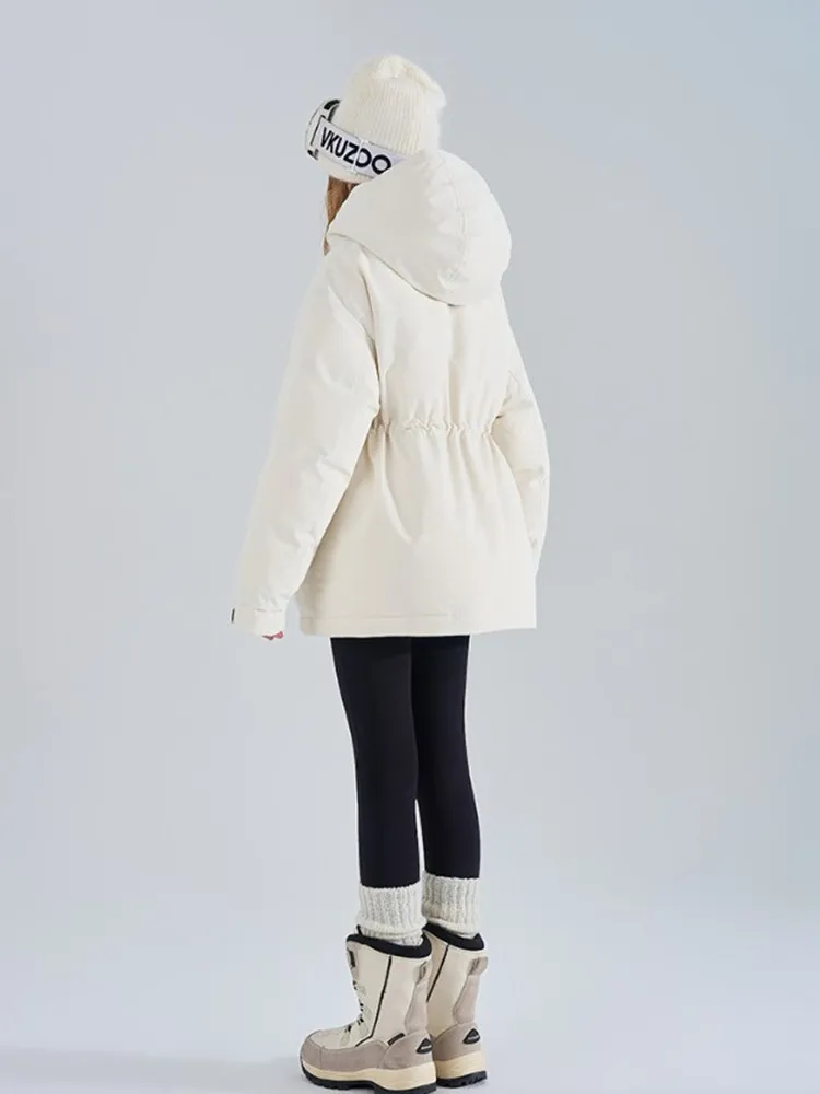 Mädchen-Skijacke mit Kapuze, Winterparka, dick, warm, wasserdicht, Kinder-Schneejacke, winddicht, Outdoor-Skijacke für Kinder von 5-14 Jahren, A5120 – Detail 13