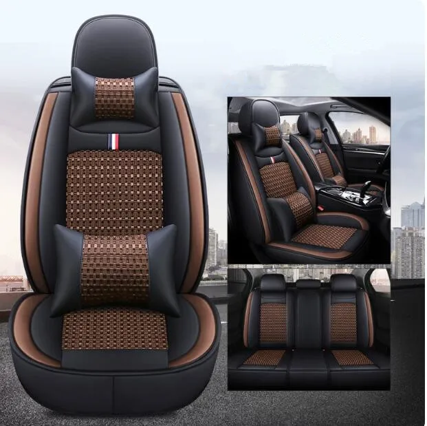 

Full set car seat covers for Mercedes Benz GLE 250d 300d 350 400 450 2019-2015 Top quality breathable seat case eco seat cushion