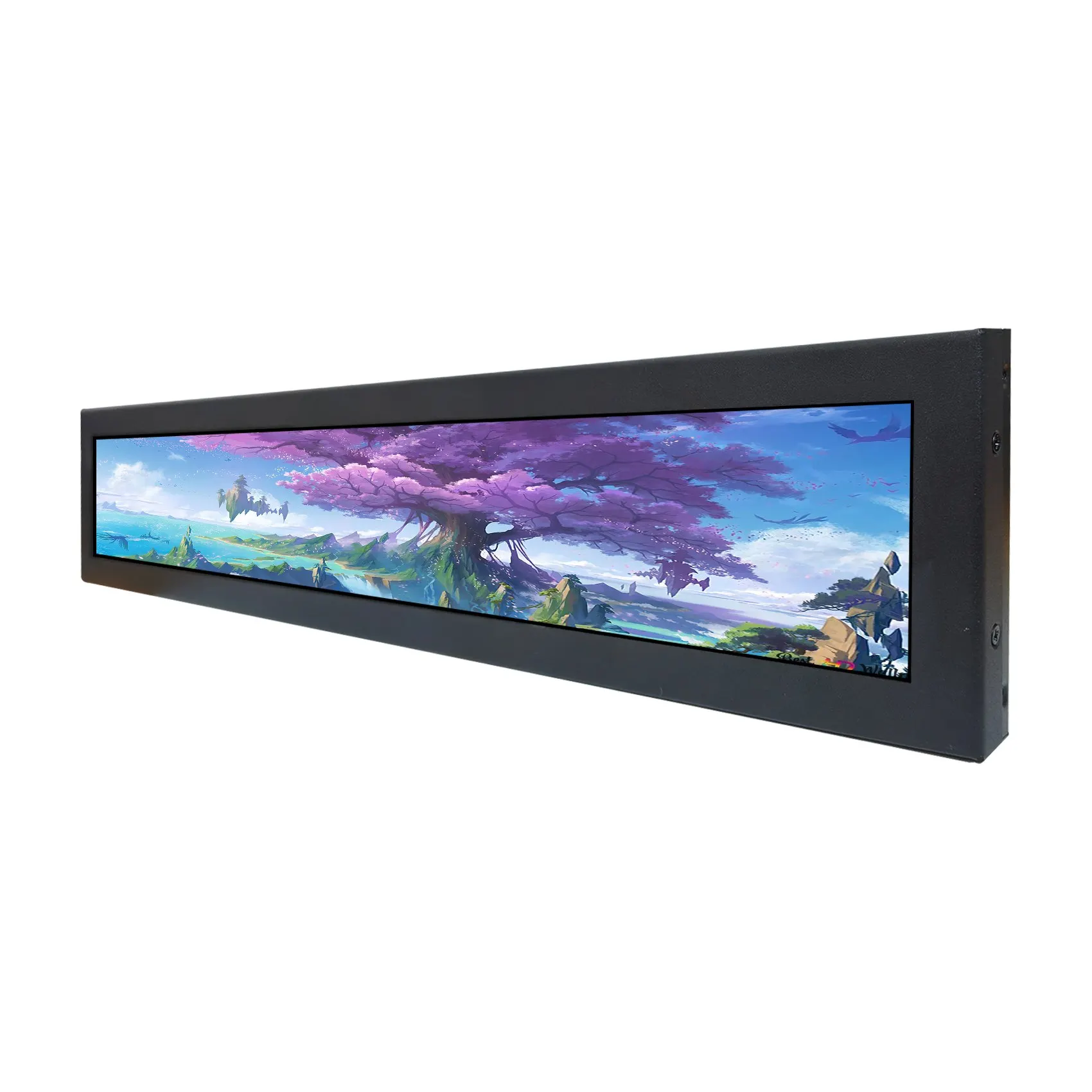 H/D USB AV 16.3Inch 1920x275 1000nits High Brightness LCD Bar Monitor