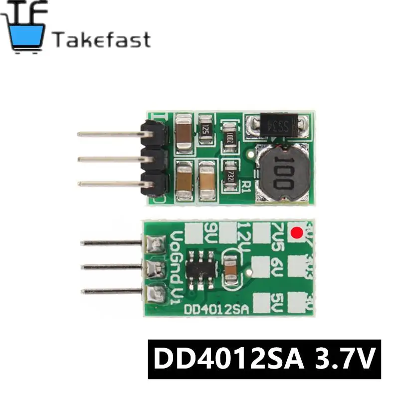 DC-DC DC 5-40V zu 3V 3,3V 3,7V 5V 6V 7,5V 9V 12V 1A Buck Step Down Converter Modul Spannungsreglerplatine ohne Pin
