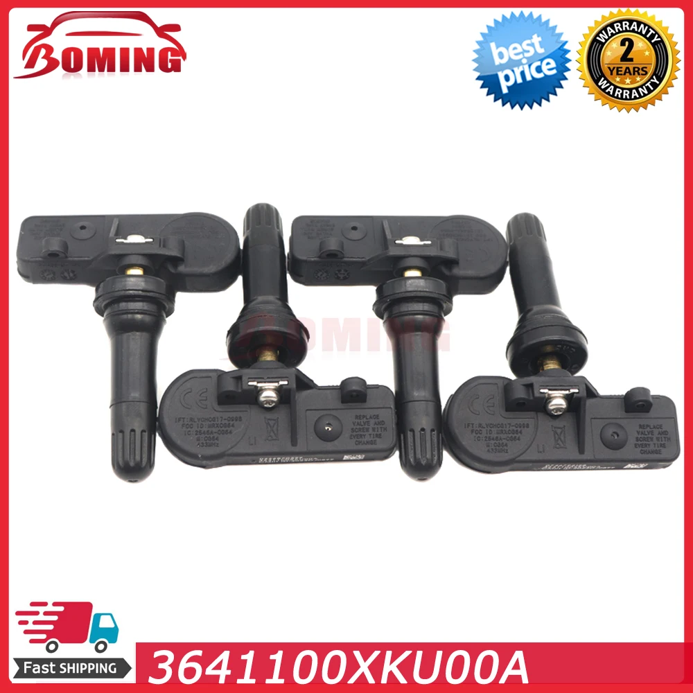 

Car Tire Pressure Monitor TPMS Sensor 3641100XKU00A For Great Wall Wingle 5 6 7 M4 C30 C50 Haval H1 H2 H7 H7L H8 H9 M2 433MHz