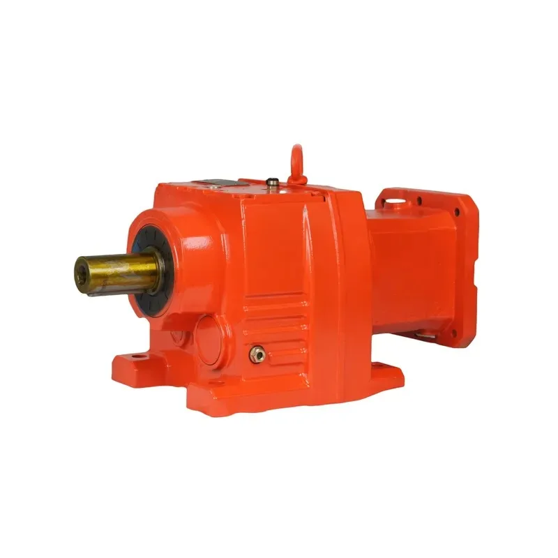 SEW equivalent R97 series helical gear reducer motor, for quarry crushing station helical conveyor drive, high torque,