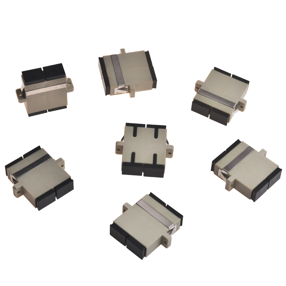 Fabriek Export Prijs Lenew Hot Koop Multimode Duplex Adapter Fibra Optik SC UPC APC DM DX FTTH Glasvezel Adapter
