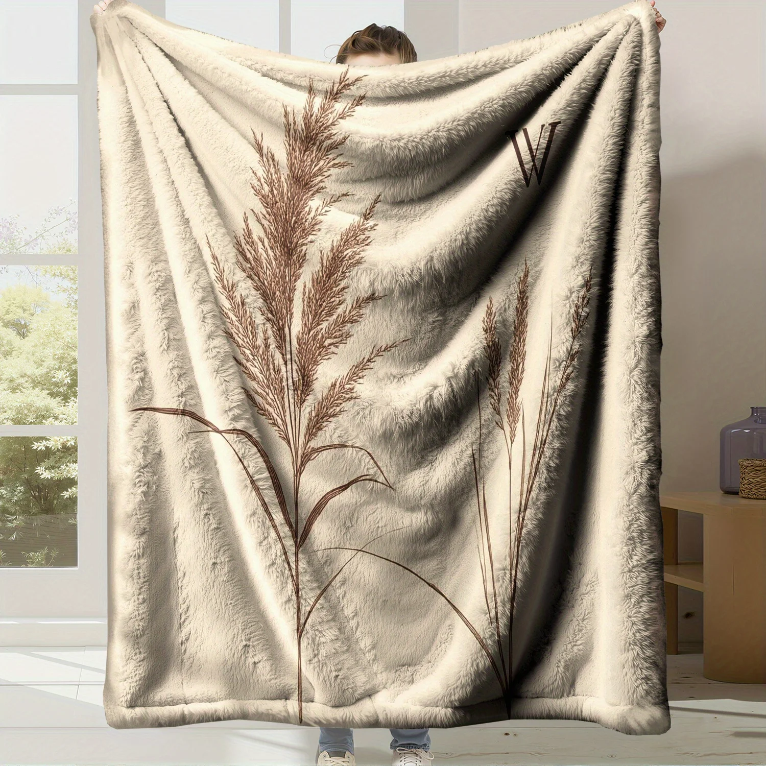 Throw Blanket Elegant Metallic Triangle Pattern Large Lightweight Cover For Couch Bed And Sophisticated Home Accent