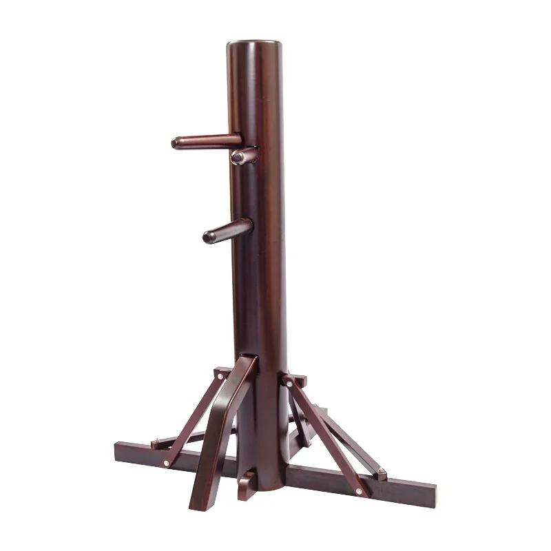 Cheap Price China Manufacturer Tripod Punching Dummy Low Price Martial Arts Wooden Dummy Kung Fu Wooden Dummy