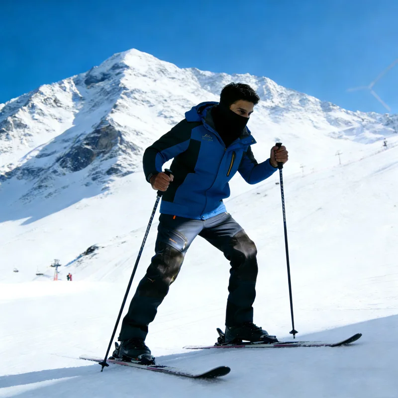 

Winter Men's Ski Suit Brands Windproof Waterproof Thicken Warm Snow Coat Winter Skiing And Snowboarding Jacket and Pants Set