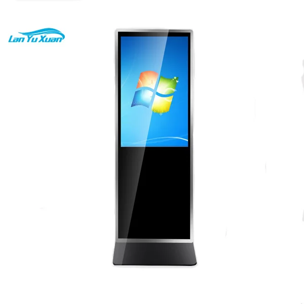 

55 inch Indoor Floor Standing Win 10 System Touch Screen Kiosk Advertising Screen Totem Digital Signage and Displays