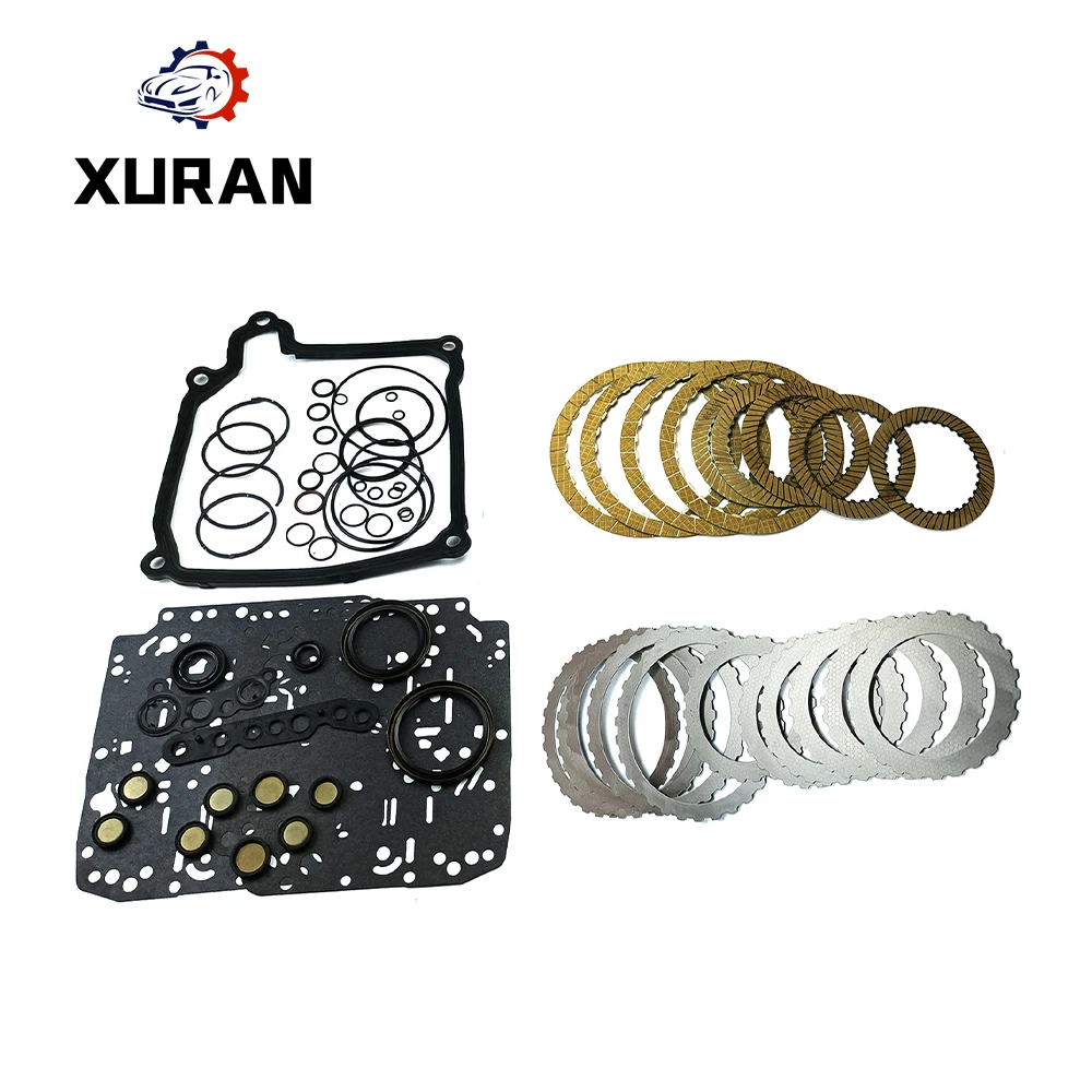 

02E DQ250 Auto Transmission Clutch Steel Rebuild Kit Master Kit Overhau Fit For Audi VW Passat Jetta