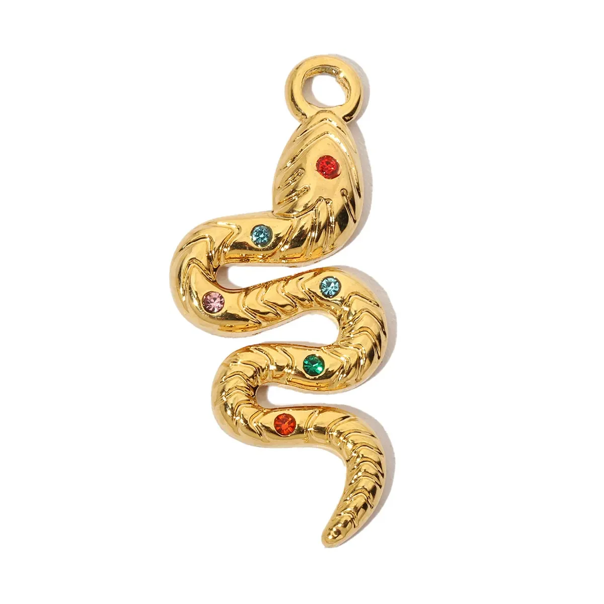 3pcs/Lot French Natural Srone Snake Stainless Steel Diy Charms Women Manta Ray Turtle Necklace Pendant Dolphin Jewelry