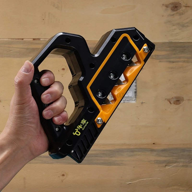 석고 보드 정밀 모따기 기계 목공 마른 벽에서 나온 빠른 절단 대패 섬유 보드 V 자형 트리밍 수동 도구