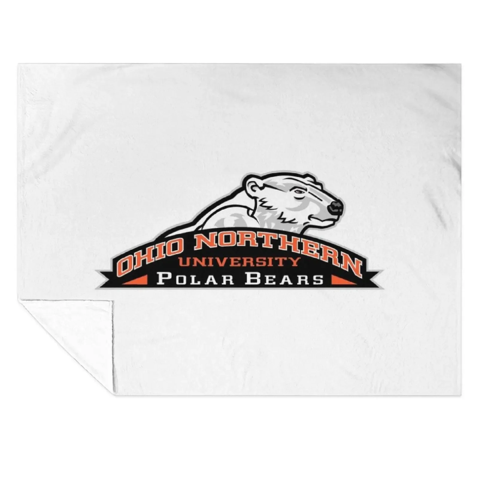 

Ohio Northern polar bears Throw Blanket Warm Decoratives Beach funny gift Blankets